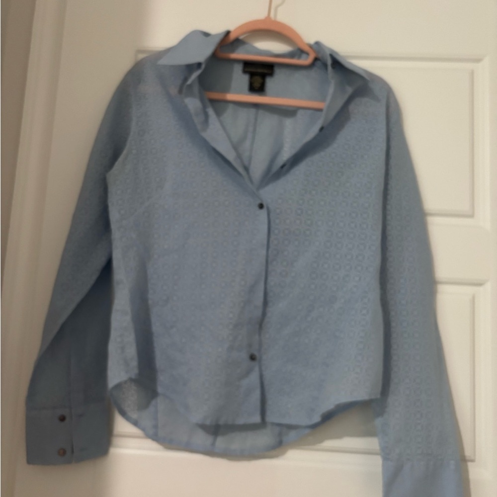 Light Blue Button-Up Shirt